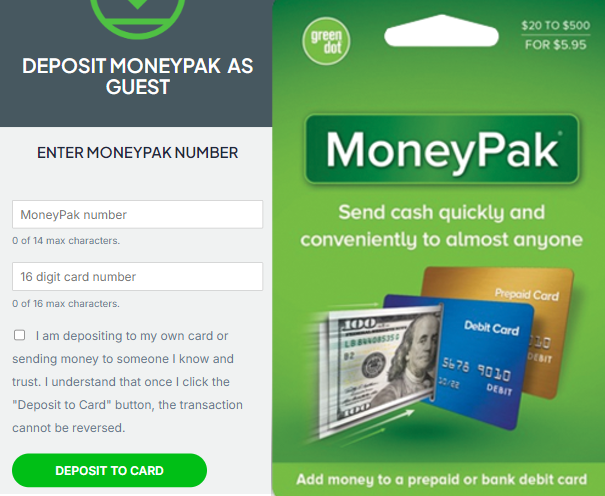 How to use MoneyPak without an account in 2024 at sww-moneypak.com
